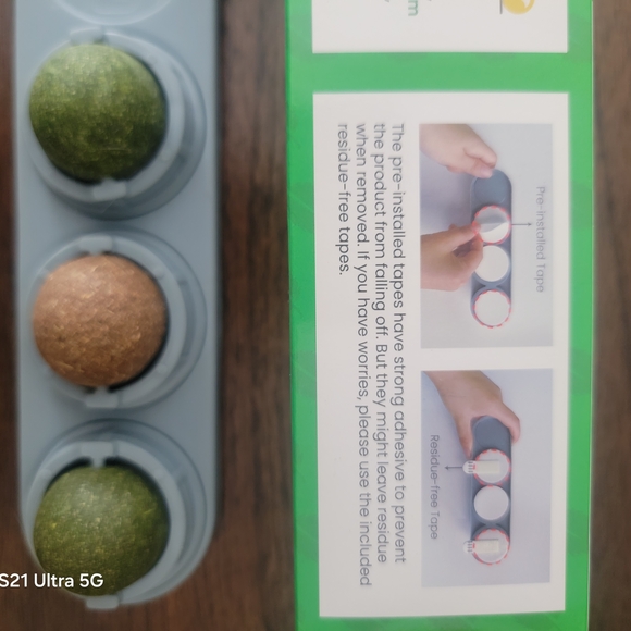 Green and Brown Spherical Bath Bombs - Picture 5 of 7